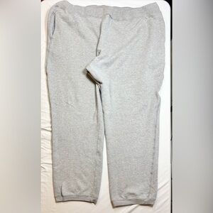 Eddie Bauer XXXL men’s fleece joggers, soft cotton‑poly blend, relaxed fit